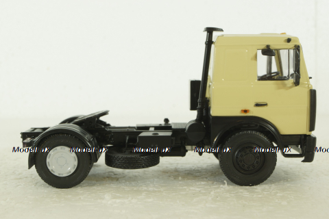 Маз-5432 тягач 1989г, желтый, 100428, АвтоИстория 1:43