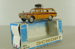 Газ-2402 Волга, Аэрофлот,  91г., Тантал/Радон 1:43