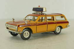 Газ-2402 Волга, Аэрофлот,  91г., Тантал/Радон 1:43