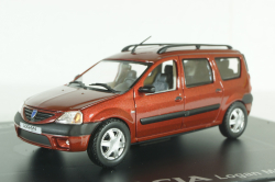 Dacia Logan MCV 2006, red, 7711422004, Eligor 1:43