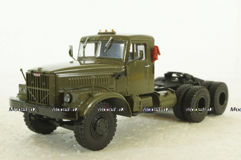 Краз-258 тягач, хакки, 101487, АвтоИстория 1:43