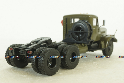 Краз-258 тягач, хакки, 101487, АвтоИстория 1:43