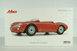 Porsche 550 A Spyder 1953-1957 red, 450032900, Schuco 1:18