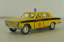 Газ-24 Волга, милиция, июнь 86г., Тантал/Радон 1:43
