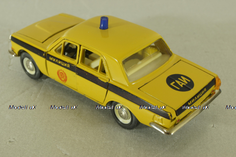 Газ-24 Волга, милиция, июнь 86г., Тантал/Радон 1:43