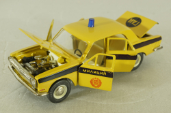 Газ-24 Волга, милиция, июнь 86г., Тантал/Радон 1:43