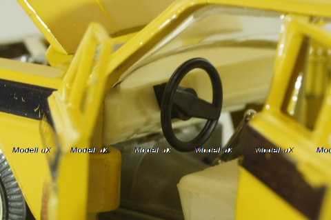 Газ-24 Волга Такси, желтая, октябрь 2003г., Агат 1:43