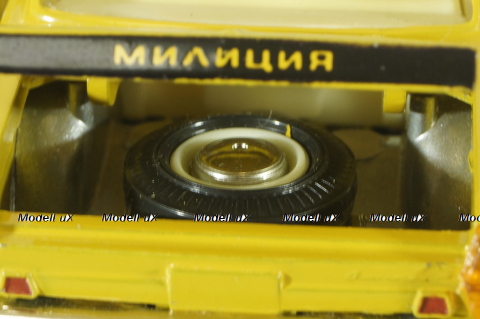 Газ-24 Волга, милиция, июнь 86г., Тантал/Радон 1:43