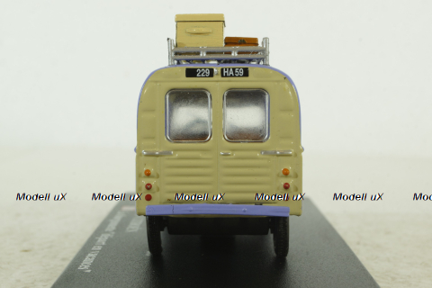Citroen 2CV Depart en vacances, Hachette 1:43