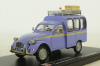 Citroen 2CV Depart en vacances, Hachette 1:43
