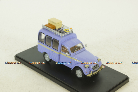 Citroen 2CV Depart en vacances, Hachette 1:43