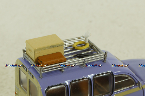 Citroen 2CV Depart en vacances, Hachette 1:43