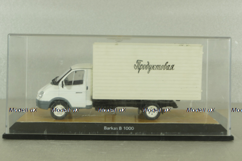 Газ-3302 Газель с термобудкой, белый, Model43 1:43