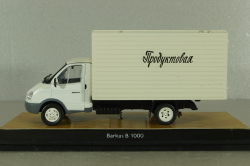 Газ-3302 Газель с термобудкой, белый, Model43 1:43