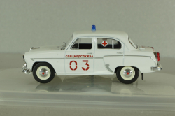 Москвич-403 медслужба, белый, Model43 1:43