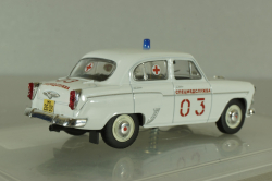 Москвич-403 медслужба, белый, Model43 1:43