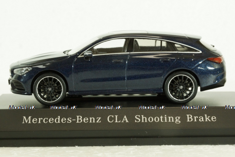 Mercedes CLA-Class X118 Shooting Brake 2019, blue,  B66960475, Spark 1:43