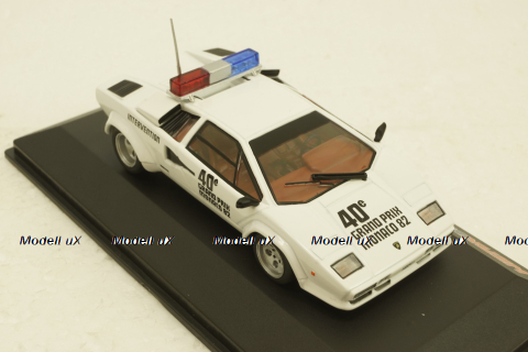 LAMBORGHINI COUNTACH SAFETY CAR MONACO GP F1 1982, Werk83 1:43