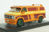 GMC Vandura Custom 1983, orange, 86327, Greenlight 1:43