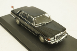 Mercedes 450 SEL (W116) 1977 Movie Rocky IV (1985) black, 86640, Greenlight 1:43