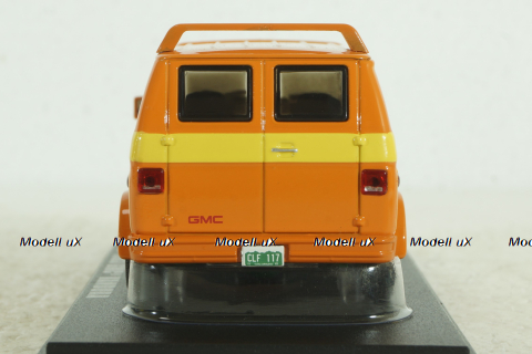 GMC Vandura Custom 1983, orange, 86327, Greenlight 1:43