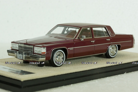 Cadillac Sedan de Ville (1983), carmine red, STM83503, Stamp Models 1:43