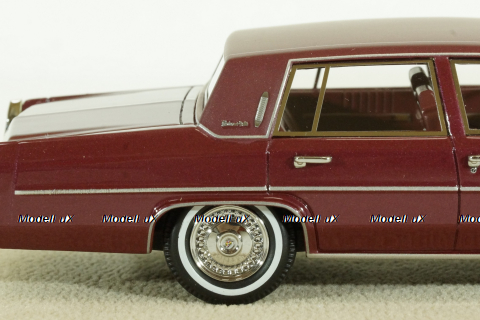 Cadillac Sedan de Ville (1983), carmine red, STM83503, Stamp Models 1:43