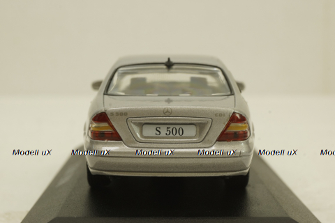 Mercedes S500 W220, silver, 1998, Altaya 1:43