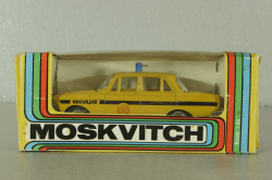 Москвич-412, милиция, август 88г., Тантал/Радон 1:43