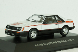 Ford Mustang Cobra 1981, Ford Mustang Collection №19 1:43