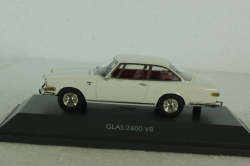 BMW Glas 2600 V8, white, 450913300, Schuco 1:43