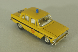 Москвич-412, милиция, август 88г., Тантал/Радон 1:43