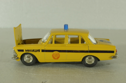 Москвич-412, милиция, август 88г., Тантал/Радон 1:43