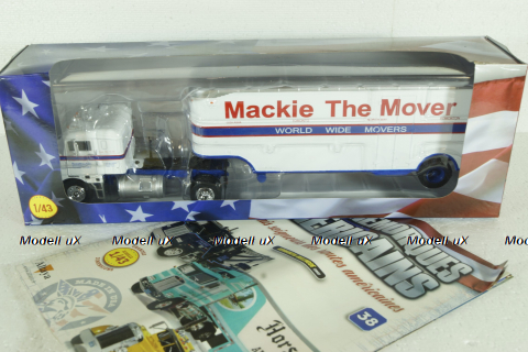 Kenworth Bullnose, 1951, American trucks, France, #38, Altaya 1:43