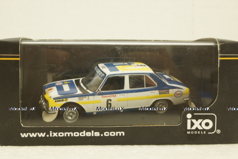 Peugeot 504 #6 Rally du Maroc 1975, H.Mikkola/J.Todt, RAC163, IXO 1:43