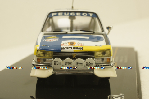 Peugeot 504 #6 Rally du Maroc 1975, H.Mikkola/J.Todt, RAC163, IXO 1:43