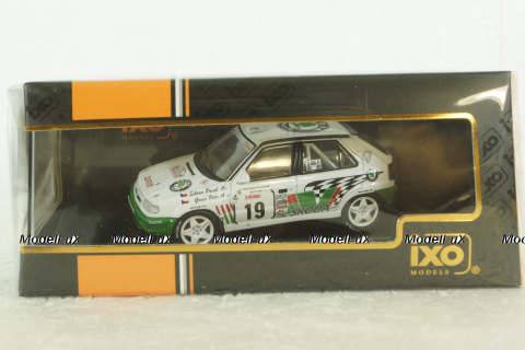 Skoda Felicia Kit Car, No.19, Rallye Tour de Corse, P.Sibera/P.Gross, 1995, RAC371B, IXO 1:43