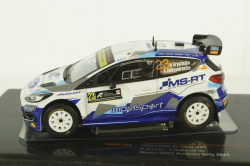 Ford Fiesta R5 MkII, No.23, MoviSport, WRC2, Rally Acropolis, N.Gryazin/K.Aleksandrov 2021, RAM815, IXO 1:43