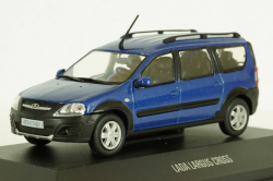 Ваз Largus Cross, синий, Автолегенды 1:43