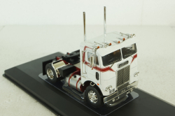 Freightliner COE 1976, white/red, TR128, IXO 1:43