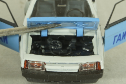 Ваз-2109 ГАИ, короткое крыло, Тантал/Радон 1:43