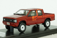 Datsun PickUp D21 Double Cab (Nissan Navara I), red, 1985, HS422RE, Hi-Story 1:43