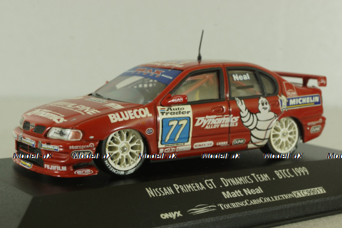 Nissan Premiera GT (P11) Dynamics Team BTCC 1999, M.NEAL, red, XTC99012, Onyx 1:43