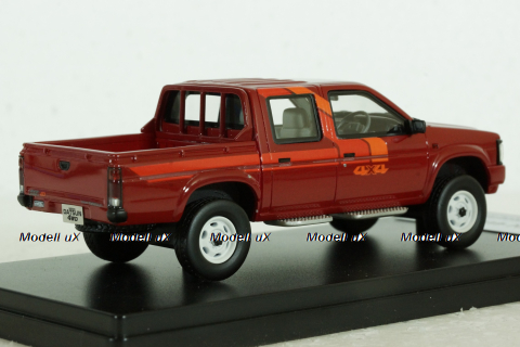 Datsun PickUp D21 Double Cab (Nissan Navara I), red, 1985, HS422RE, Hi-Story 1:43