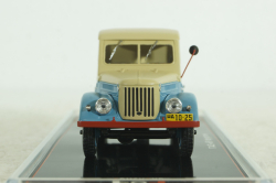 Газ-69 фургон Сосиски, бежево/голобуй, TruckTyr 1:43