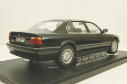 BMW 740i E38 Series 1, 1994 black metallic, KKDC180366, KK-Scale 1:18