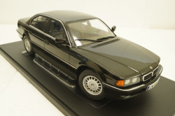 BMW 740i E38 Series 1, 1994 black metallic, KKDC180366, KK-Scale 1:18