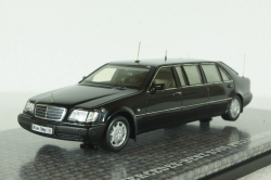 Mercedes S500 Pullman Guard (W140) Президент Б. Ельцин, GON140, DiP Models 1:43 