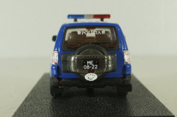 Mitsubishi Pajero Macau Public Security Police 2007, blue, 29326, Vitesse 1:43 