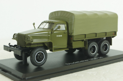 Studebaker US6 U4 flatbed truck, SSM1380, SSM 1:43